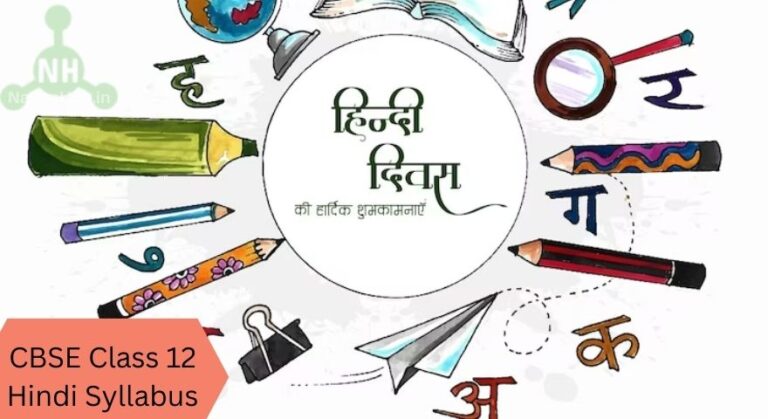 CBSE Class 12 Hindi Syllabus 2025 PDF For Core Elective