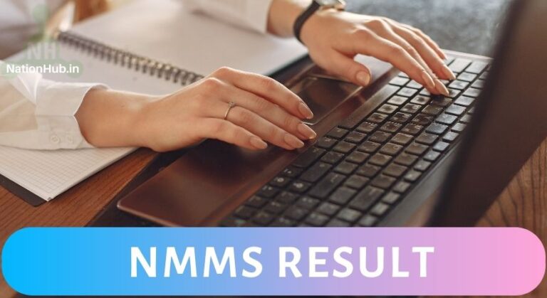 NMMS Result 2022-23: Check Class 8 NMMS Exam Result 2021-22 Merit List PDF