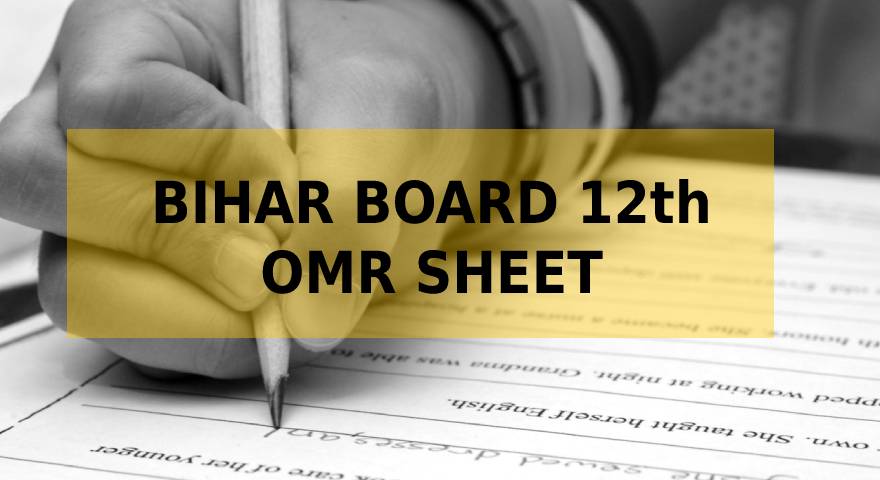 Bihar board 12th omr sheet featured image