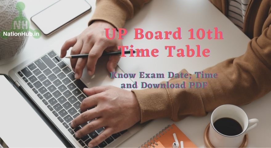 UP Board 10th Time Table Featured Image