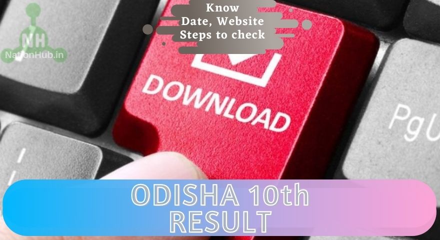 Odisha 10th Result Featured Image