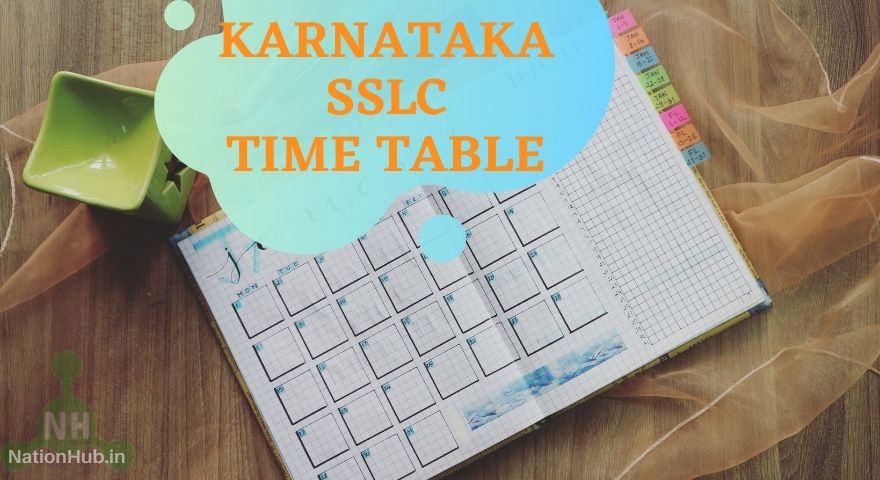 Karnataka SSLC Time Table 2024 PDF Download For KSEAB 10th Class