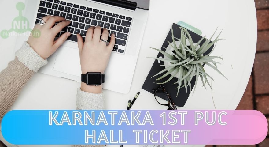 Karnataka 1st PUC Hall Ticket Featured Image