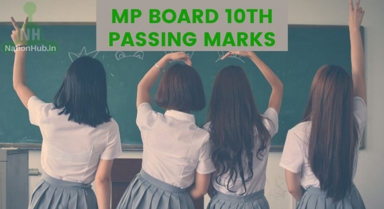 Mp Board Class 10th Passing Marks 2023