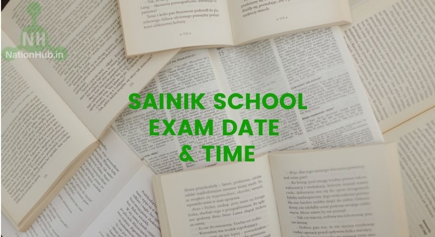 Sainik School Exam Date & Time Featured Image