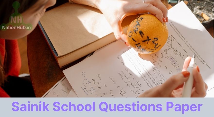 Sainik School Questions Paper Featured Image