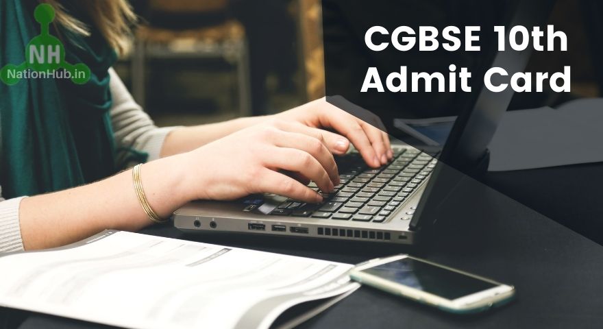 cgbse 10th admit card