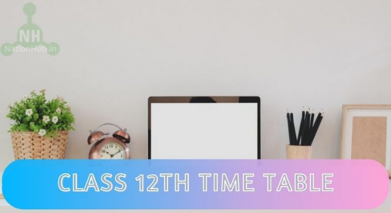 Class 12th Time Table 2023 Out Download 2023 Board Exam Date Class 