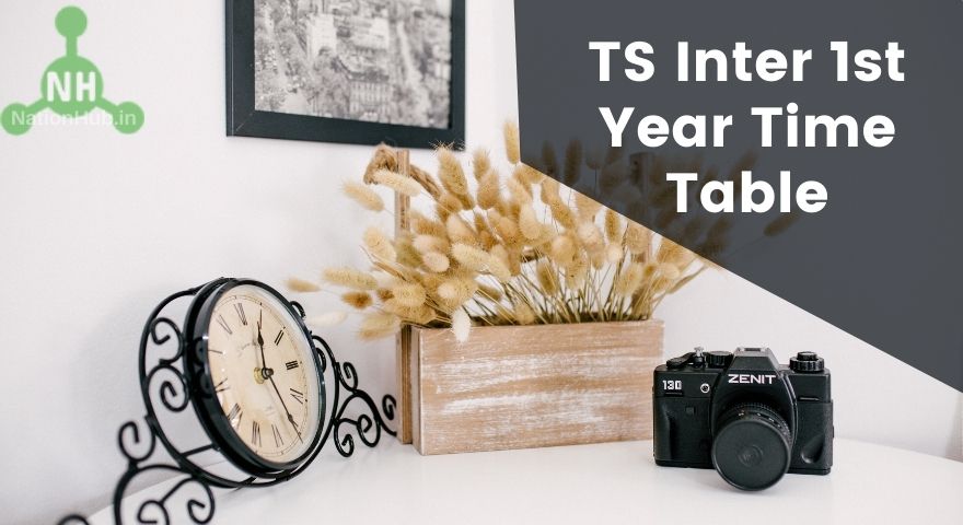 ts inter 1st year time table