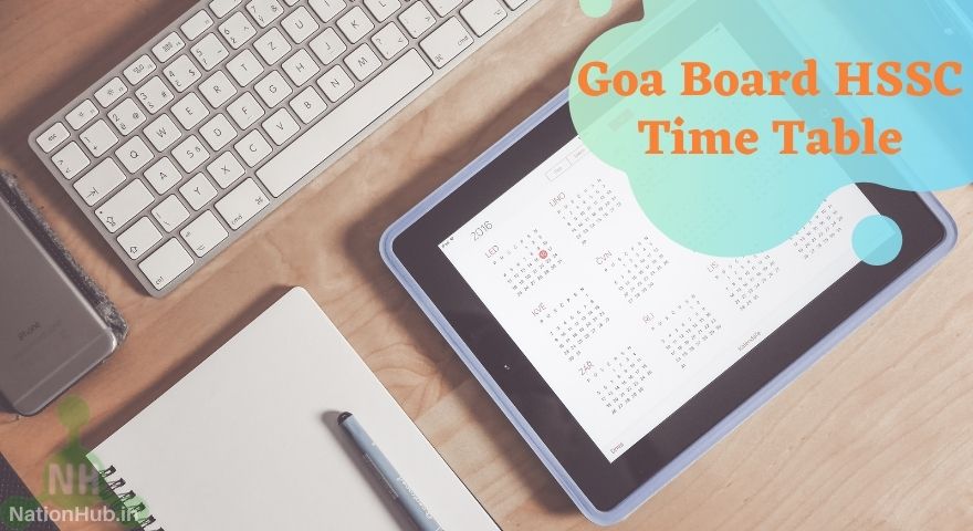 Goa Board HSSC Time Table Featured Image