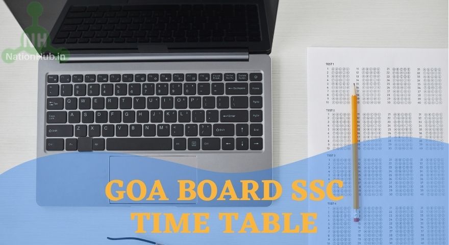Goa Board SSC Time Table Featured Image
