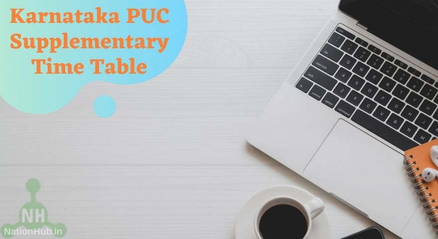 Karnataka PUC Supplementary Time Table Featured Image
