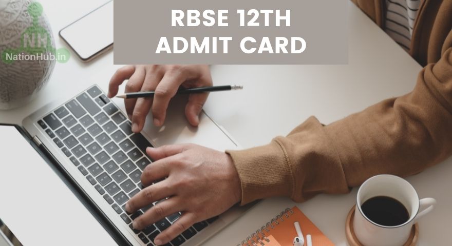 RBSE 12th Admit Card Featured Image