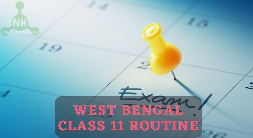 West Bengal Class 11 Routine Featured Image