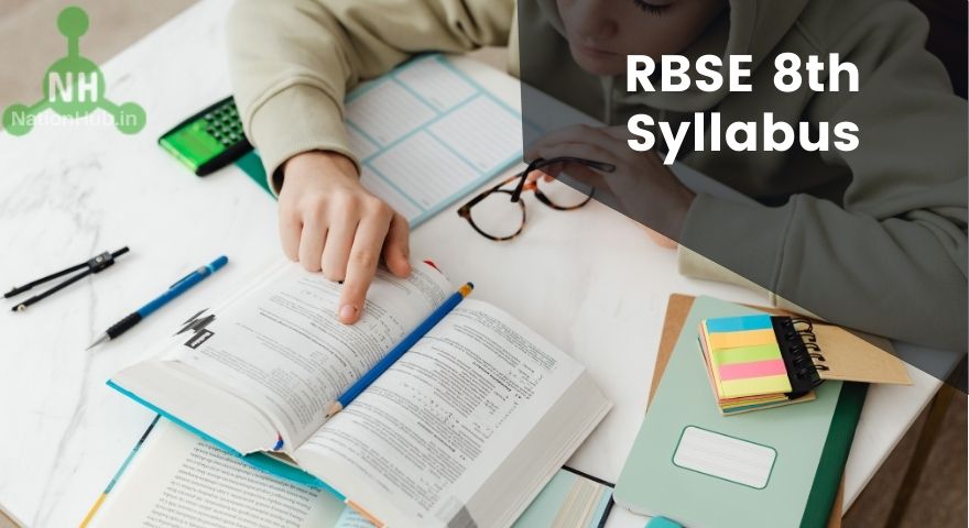 RBSE 8th Syllabus 2024 PDF Rajasthan Board Class 8 Syllabus