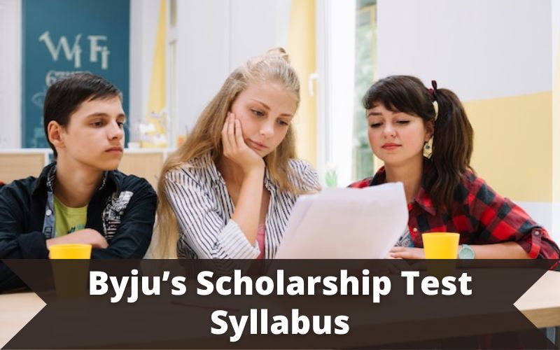 byjus scholarship test syllabus featured image