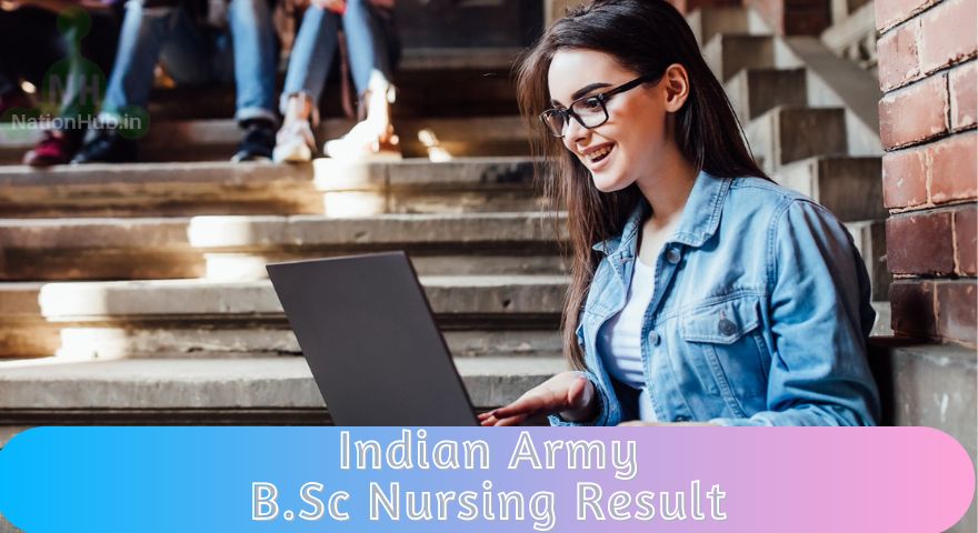 indian army bsc nursing result featured image