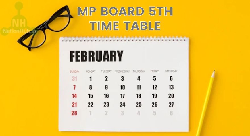 mp board 5th time table featured image