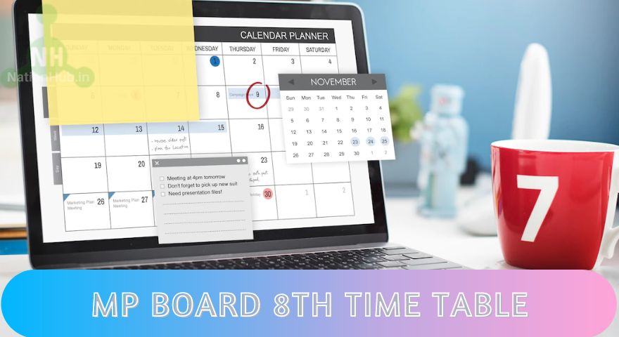 mp board 8th time table featured image