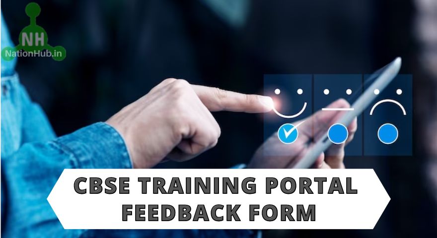 cbse training portal feedback form