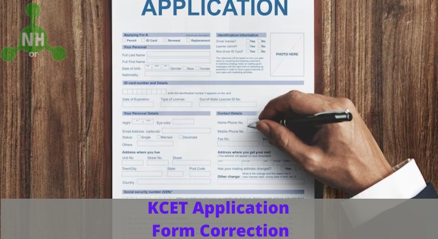 kcet application form correction