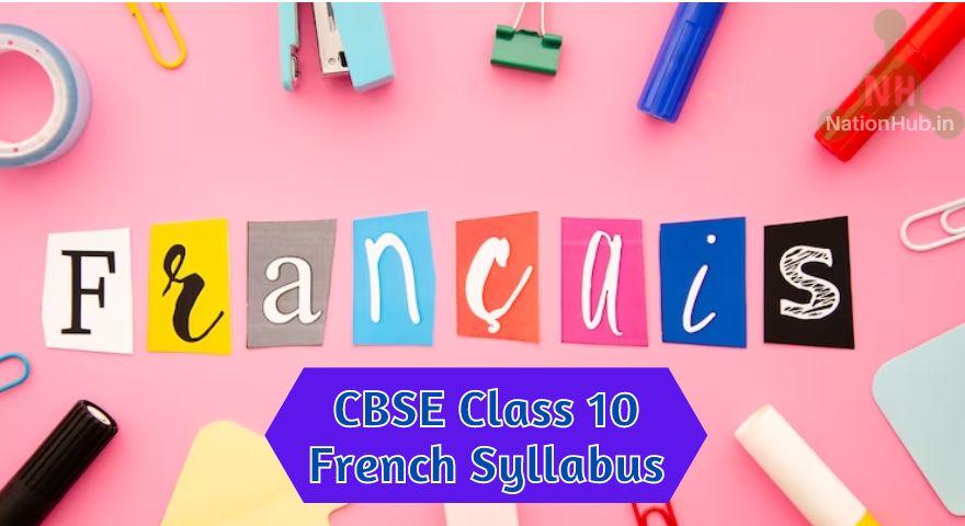 cbse class 10 french syllabus