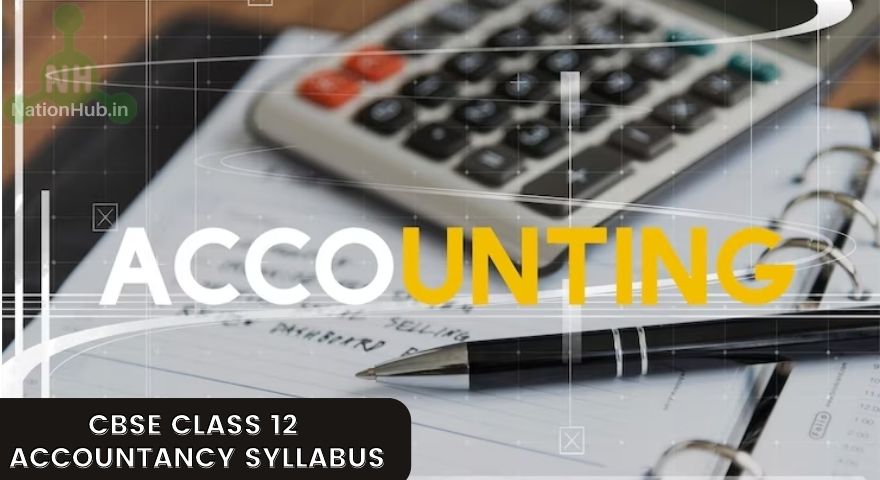 cbse class 12 accountancy syllaabus