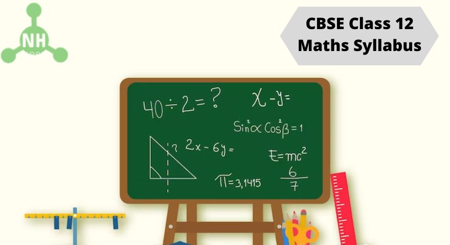 cbse class 12 maths syllabus