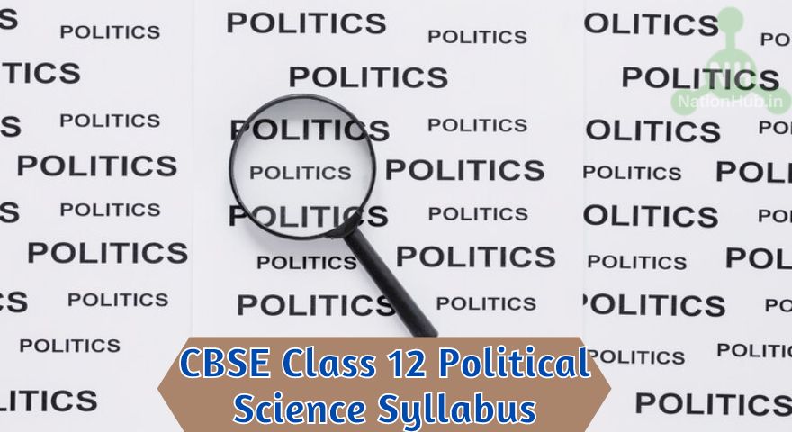 cbse class 12 political science syllabus