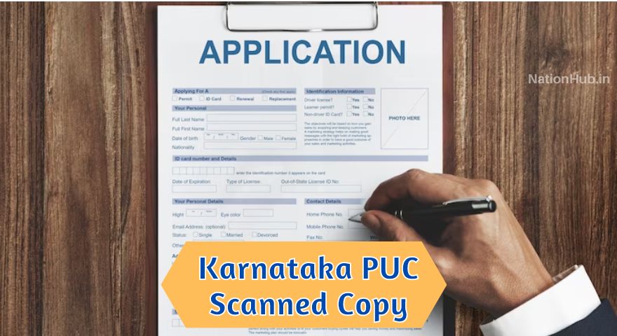 karnataka puc scanned copy