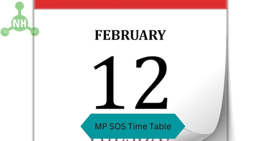 mp sos time table