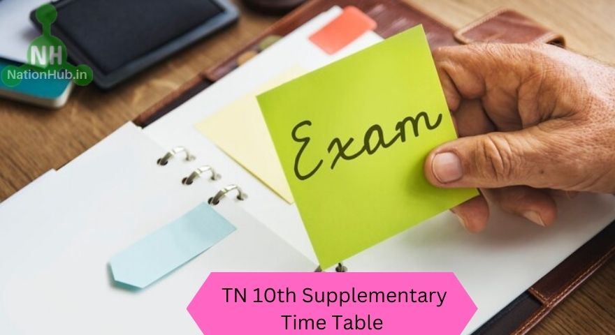 tn 10th supplementary time table