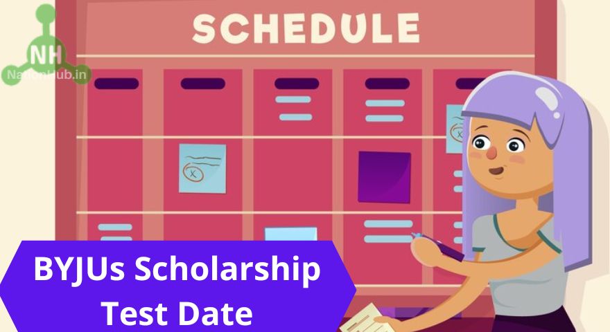 byjus scholarship test date