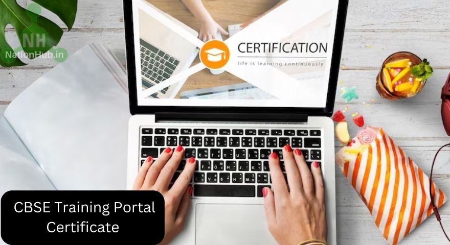 cbse training portal certificate