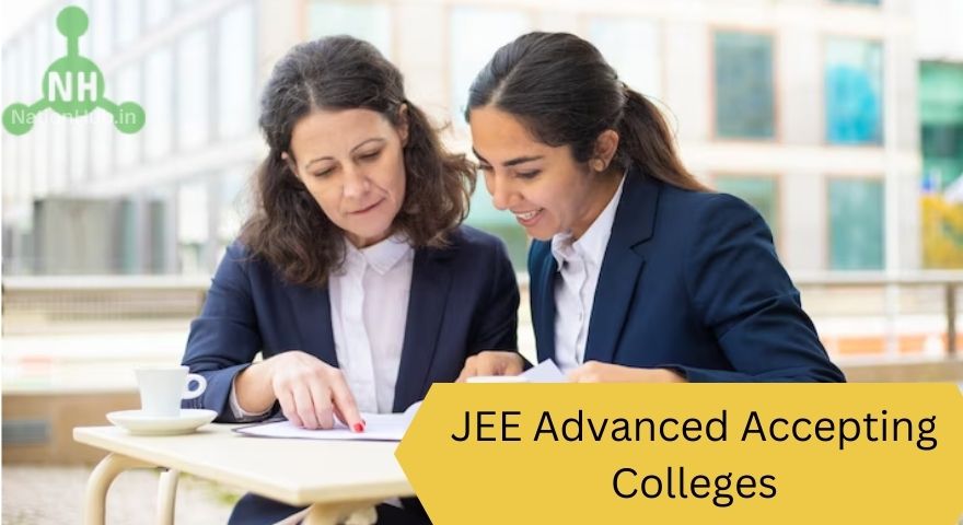 jee advanced accepting colleges