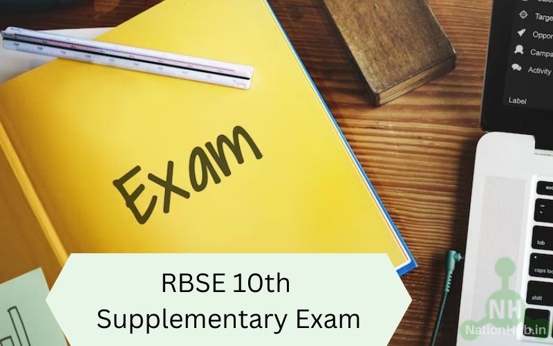 RBSE 10th Supplementary Exam 2024 Form, Registration, Exam Date, Time