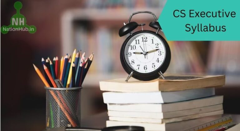 CS Executive Syllabus 2024 for Module 1 & 2 (New PDF Download)