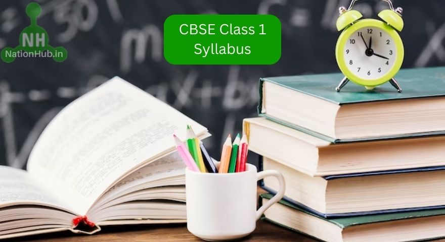 CBSE Class 1 Syllabus 2024 for English, Maths, GK, EVS & Others