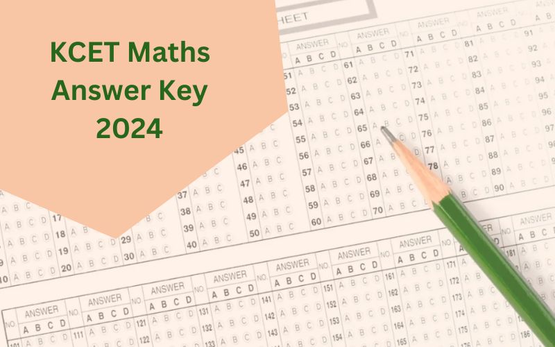 kcet maths answer key 2024