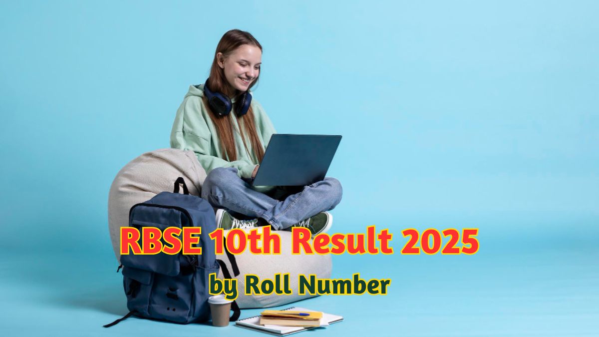 rbse 10th result 2025 by roll number