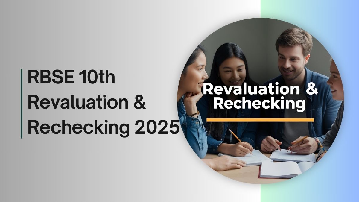 rbse 10th revaluation and rechecking 2025