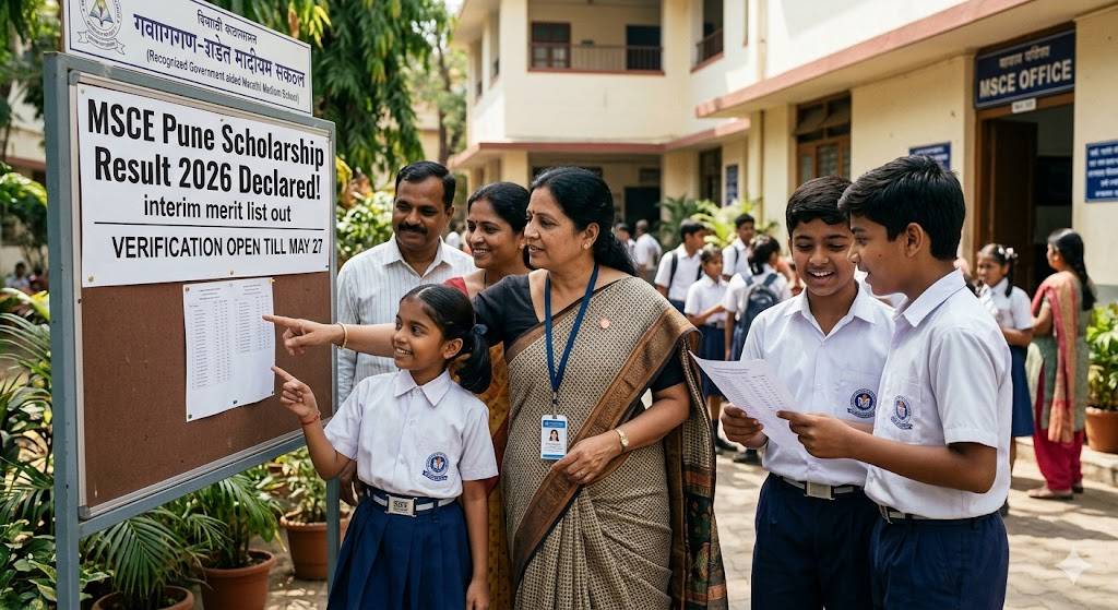 MSCE Pune 5th 8th Scholarship Result 2026 Declared