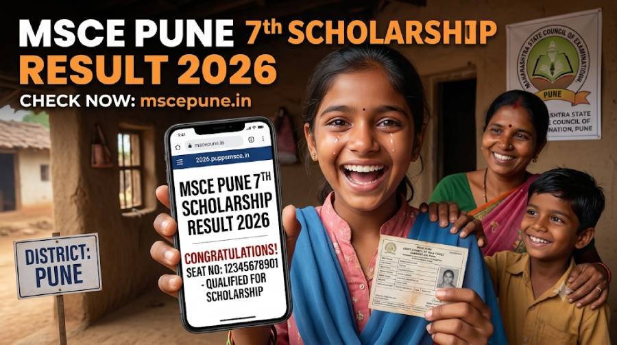 MSCE Pune 7th Scholarship Result 2026: Check UPS Result, Merit List, Cut-Off & Scorecard 1 MSCE Pune 7th Scholarship Result 2026